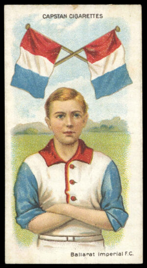 Wills Overseas - 'Football Club Colours & Flags (Capstan)' (1913) - Ballarat Imperial F.C.