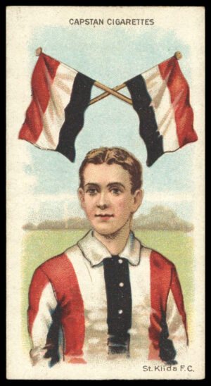 Wills Overseas - 'Football Club Colours & Flags (Capstan)' (1913) - St. Kilda F.C.