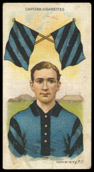 Wills Overseas - 'Football Club Colours & Flags (Capstan)' (1913) - University F.C.