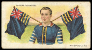 Wills Overseas - 'Football Club Colours & Flags (Capstan)' (1913) - Williamstown F.C.