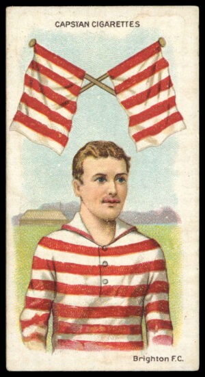 Wills Overseas - 'Football Club Colours & Flags (Capstan)' (1913) - Brighton F.C.
