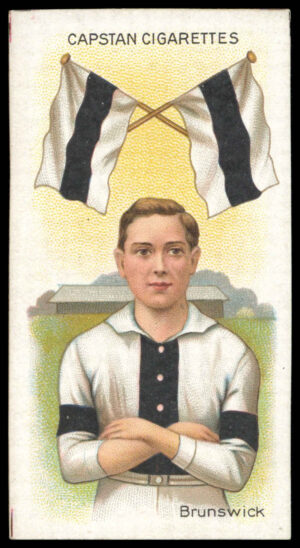 Wills Overseas - 'Football Club Colours & Flags (Capstan)' (1913) - Brunswick F.C.