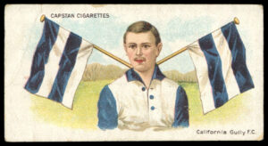 Wills Overseas - 'Football Club Colours & Flags (Capstan)' (1913) - California Gully F.C.