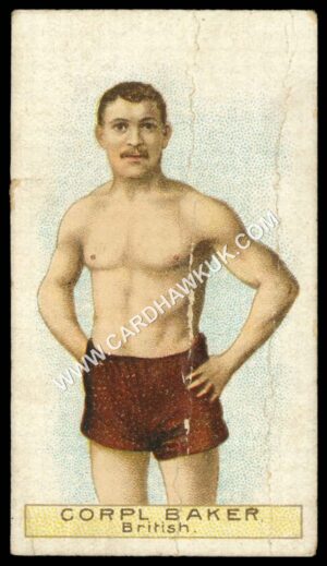 Wills - 'Boxers (Scissors)' (1911) - #1 - Corpl. Baker (British)
