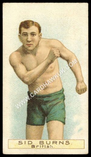 Wills - 'Boxers (Scissors)' (1911) - #3 - Sid Burns (British)