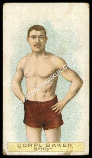 Wills - 'Boxers (Star & Circle)' (1911) - Corpl. Baker (British)