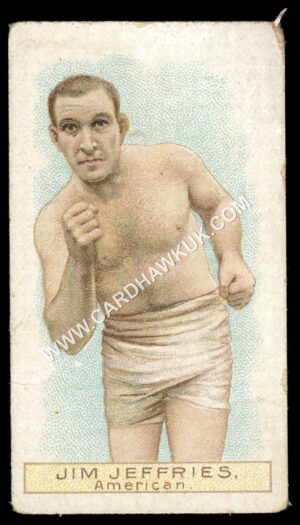 Wills - 'Boxers (Star & Circle)' (1911) - Jim Jeffries (American) Wills - 'Boxers (Star & Circle)' (1911) - Jim Jeffries (American)
