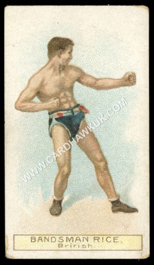 Wills - 'Boxers (Star & Circle)' (1911) - Bandsman Rice (British)