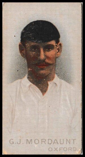 Wills (W.D. & H.O.) - 'Cricketers (1896)' - Card #31 - G.J. Mourdant (Oxford)