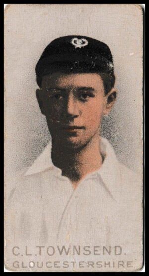 Wills (W.D. & H.O.) - 'Cricketers (1896)' - Card #46 - C.L. Townsend (Gloucs)