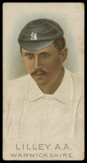 Wills - 'Cricketers' (1896) - A.A. Lilley (Warks)