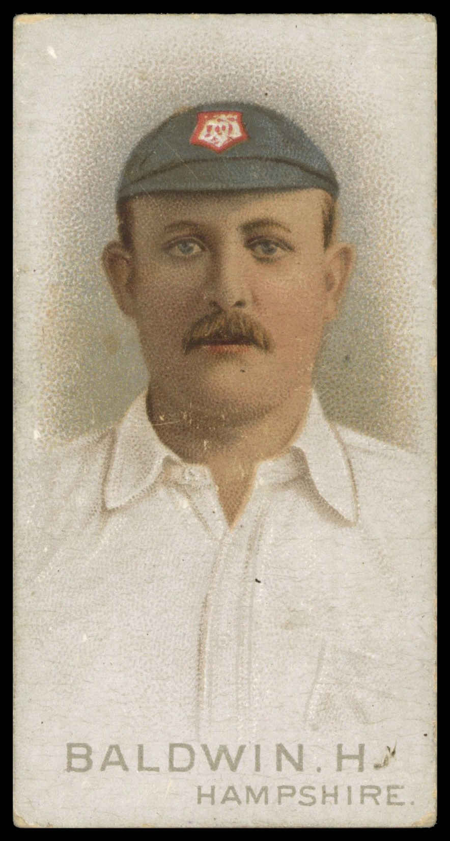 Wills - 'Cricketers' (1896) - H. Baldwin (Hampshire) Wills - 'Cricketers' (1896) - H. Baldwin (Hampshire)