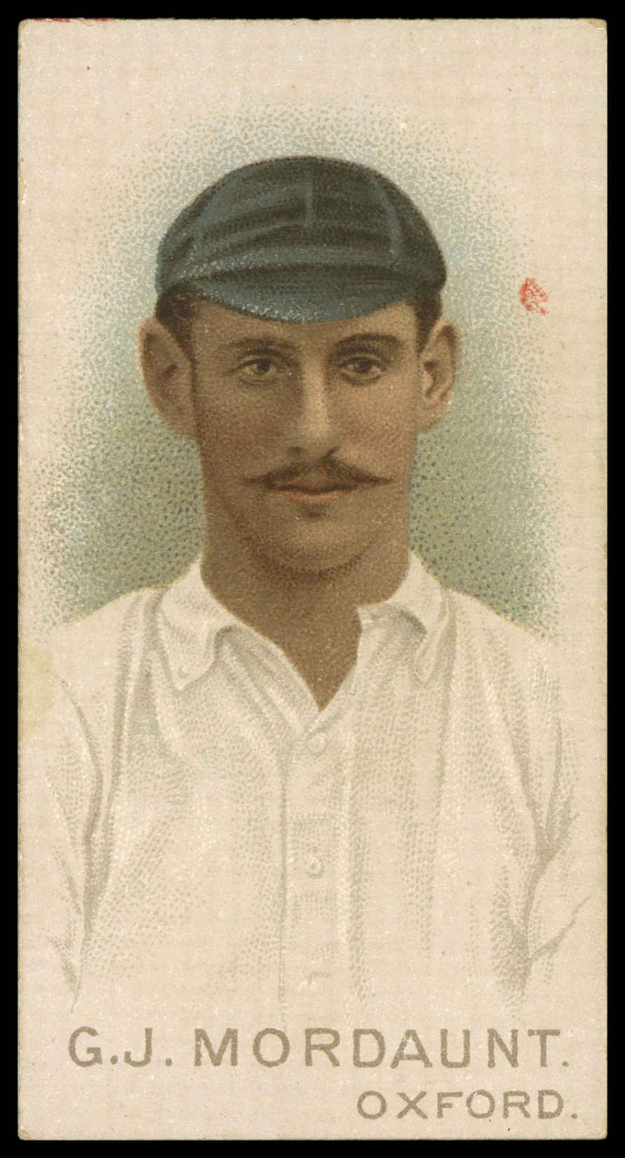 Wills - 'Cricketers' (1896) - G.J. Mourdant (Oxford) Wills - 'Cricketers' (1896) - G.J. Mourdant (Oxford)