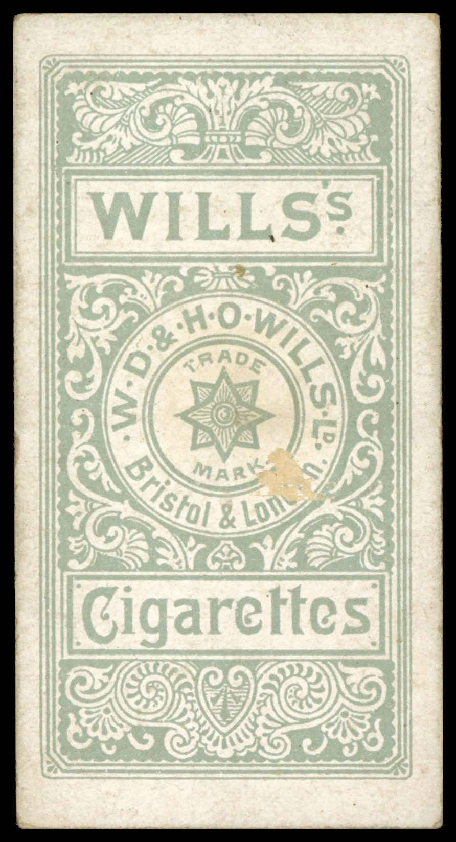 Wills - 'Cricketers' (1896) - H. Baldwin (Hampshire) Wills - 'Cricketers' (1896) - H. Baldwin (Hampshire)