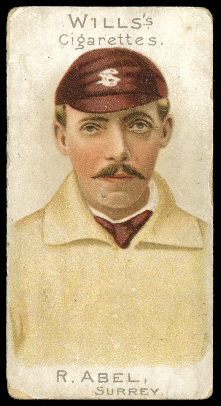 Wills - 'Cricketer Series 1901' (1901) - R. Abel (Surrey) Wills - 'Cricketer Series 1901' (1901) - R. Abel (Surrey)