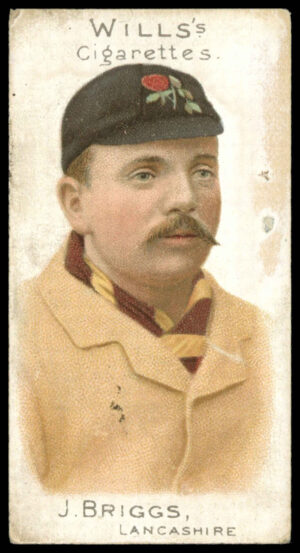 Wills - 'Cricketer Series 1901' (1901) - J. Briggs (Lancashire)