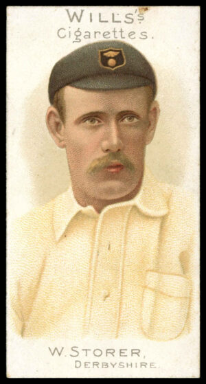 Wills - 'Cricketer Series 1901' (1901) - W. Storer (Derbyshire)