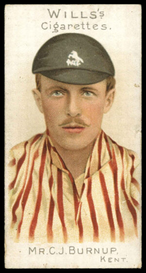 Wills - 'Cricketer Series 1901' (1901) - Mr. C.J. Burnup (Kent)