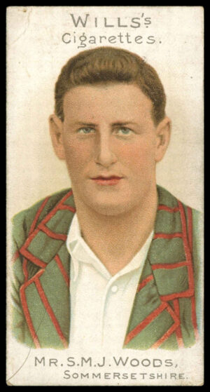 Wills - 'Cricketer Series 1901' (1901) - Mr. S.M.J. Woods (Somersetshire)