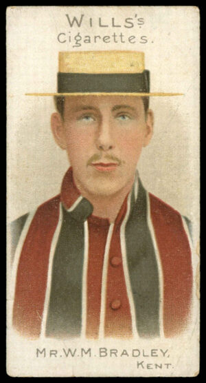 Wills - 'Cricketer Series 1901' (1901) - Mr. W.M. Bradley (Kent)