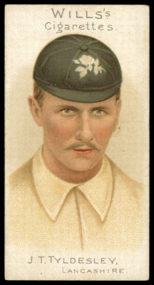 Wills - 'Cricketer Series 1901' (1901) - J.T. Tyldesley (Lancashire)