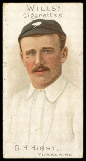 Wills - 'Cricketer Series 1901' (1901) - G.H. Hirst (Yorkshire)