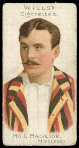 Wills - 'Cricketer Series 1901' (1901) - Mr. G. Macregor (Middlesex)