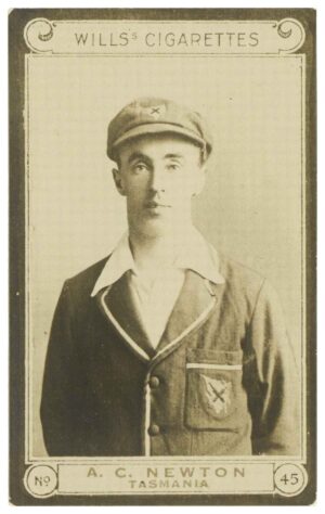 Wills - 'Cricketers (1926)' (1926) - A.C. Newton (Tasmania)