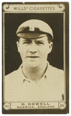 Wills - 'Cricketers (1926)' (1926) - H. Howell (Warks) Wills - 'Cricketers (1926)' (1926) - H. Howell (Warks)
