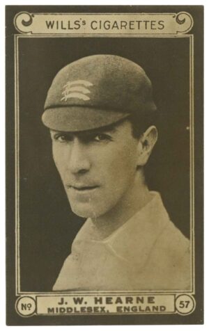 Wills - 'Cricketers (1926)' (1926) - J.W. Hearne (Middlesex)