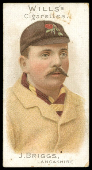 Wills - 'Cricketer Series 1901 (Vignette)' (1901) - J. Briggs (Lancashire)