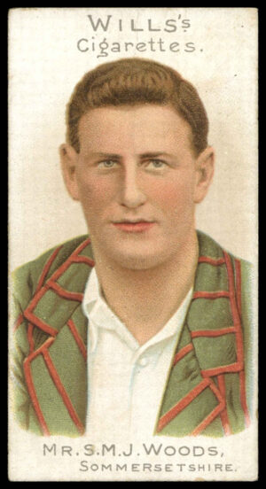 Wills - 'Cricketer Series 1901 (Vignette)' (1901) - Mr. S.M.J. Woods (Somersetshire)