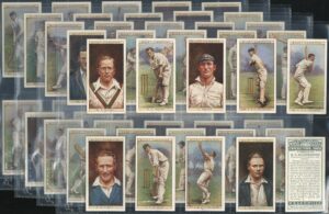 Wills - 'Cricketers 1928' (1928) - Complete Set (Hobbs, Hammond, Jardine, Duckworth etc)
