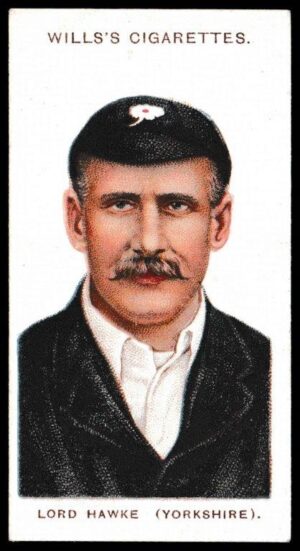 Wills (W.D. & H.O.) - 'Cricketers (Large S)' - (1908) - Card #15 - Lord Hawke (Yorkshire)