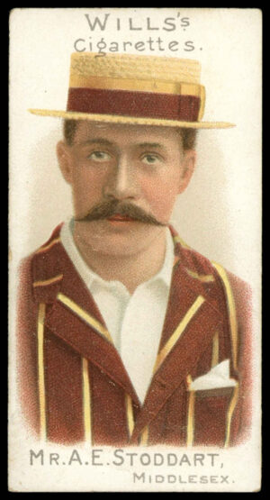 Wills - 'Cricketer Series 1901 (Vignette)' (1901) - Mr. A.E. Stoddart (Middlesex)