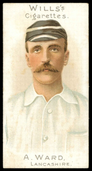 Wills - 'Cricketer Series 1901 (Vignette)' (1901) - A. Ward (Lancashire)