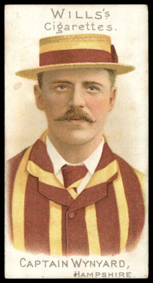 Wills - 'Cricketer Series 1901 (Vignette)' (1901) - Captain Wynyard (Hampshire)