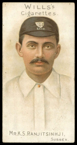 Wills - 'Cricketer Series 1901 (Vignette)' (1901) - Mr. K.S. Ranjitsinhji (Sussex) **PSA4**