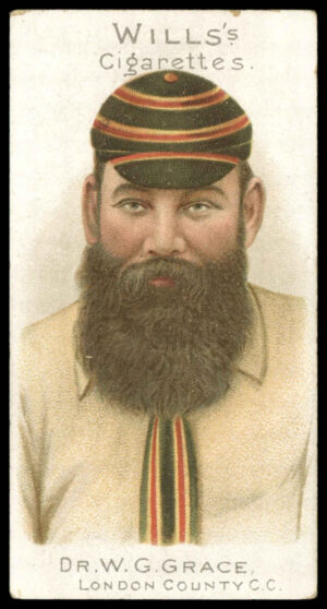 Wills - Dr. W.G. Grace (London County CC) - 'Cricketer Series 1901 (Vignette)' (1901)