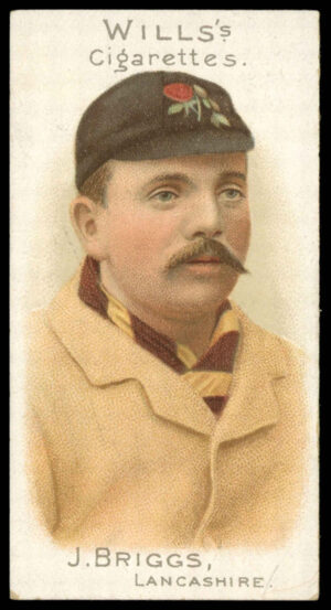 Wills - 'Cricketer Series 1901 (Vignette)' (1901) - J. Briggs (Lancashire)