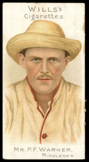 Wills - 'Cricketer Series 1901 (Vignette)' (1901) - Mr. P.F. Warner (Middlesex)