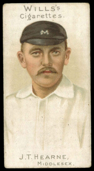 Wills - 'Cricketer Series 1901 (Vignette)' (1901) - J.T. Hearne (Middlesex)
