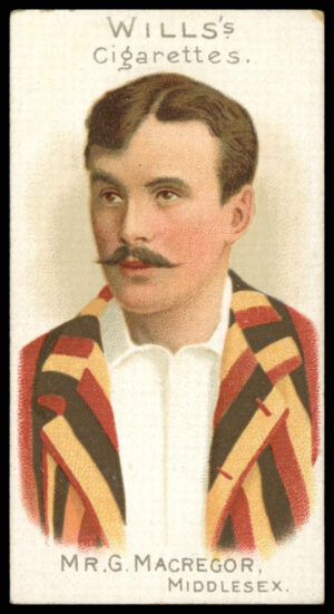 Wills - 'Cricketer Series 1901 (Vignette)' (1901) - Mr. G. Macregor (Middlesex)