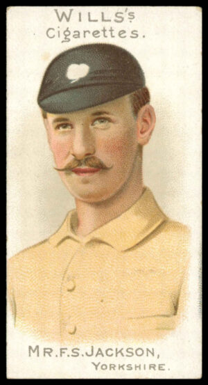 Wills - 'Cricketer Series 1901 (Vignette)' (1901) - Mr. F.S. Jackson (Yorkshire)
