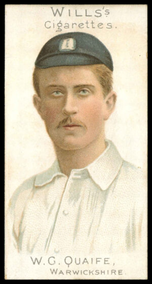 Wills - 'Cricketer Series 1901 (A)' (1901) - W.G. Quaife (Warks)