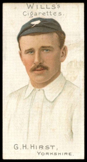 Wills - 'Cricketer Series 1901 (A)' (1901) - G.H. Hirst (Yorkshire)