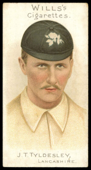 Wills - 'Cricketer Series 1901 (B)' (1901) - J.T. Tyldesley (Lancashire)