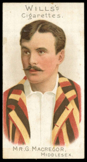 Wills - 'Cricketer Series 1901 (B)' (1901) - Mr. G. MaCregor (Middlesex)
