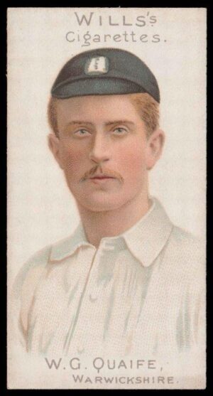 Wills (W.D. & H.O.) - 'Cricketer Series 1901' - Card #16 - W.G. Quaife (Warks)