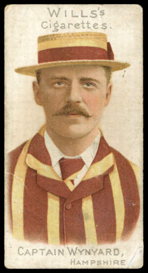 Wills - 'Cricketer Series 1901 (Vignette)' (1901) - Captain Wynyard (Hampshire)